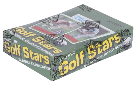 1982 Donruss "Golf Stars" Unopened Wax Box (36 Packs) - BBCE Certified